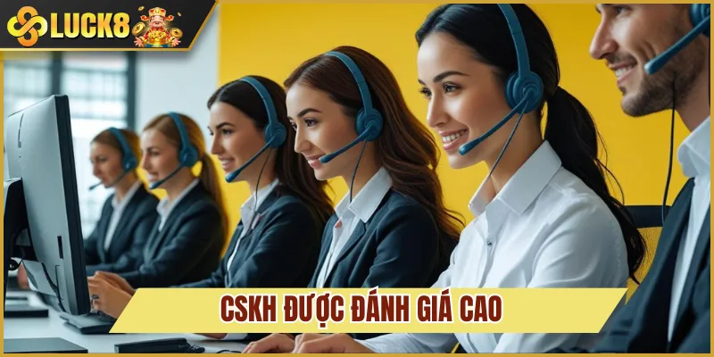 bộ phận cskh luck8